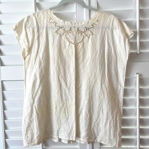 Vintage Linen Top